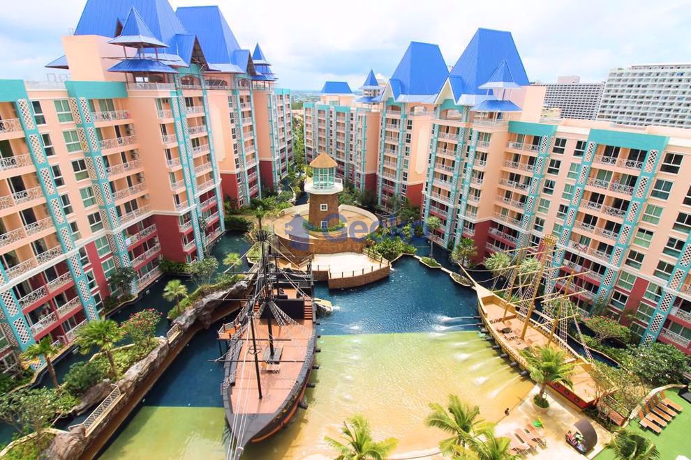 Grande Caribbean Condo Resort Jomtien Rent ฿ 8,000 1 Bedroom 1 Bathroom Living Size 36 Sqm